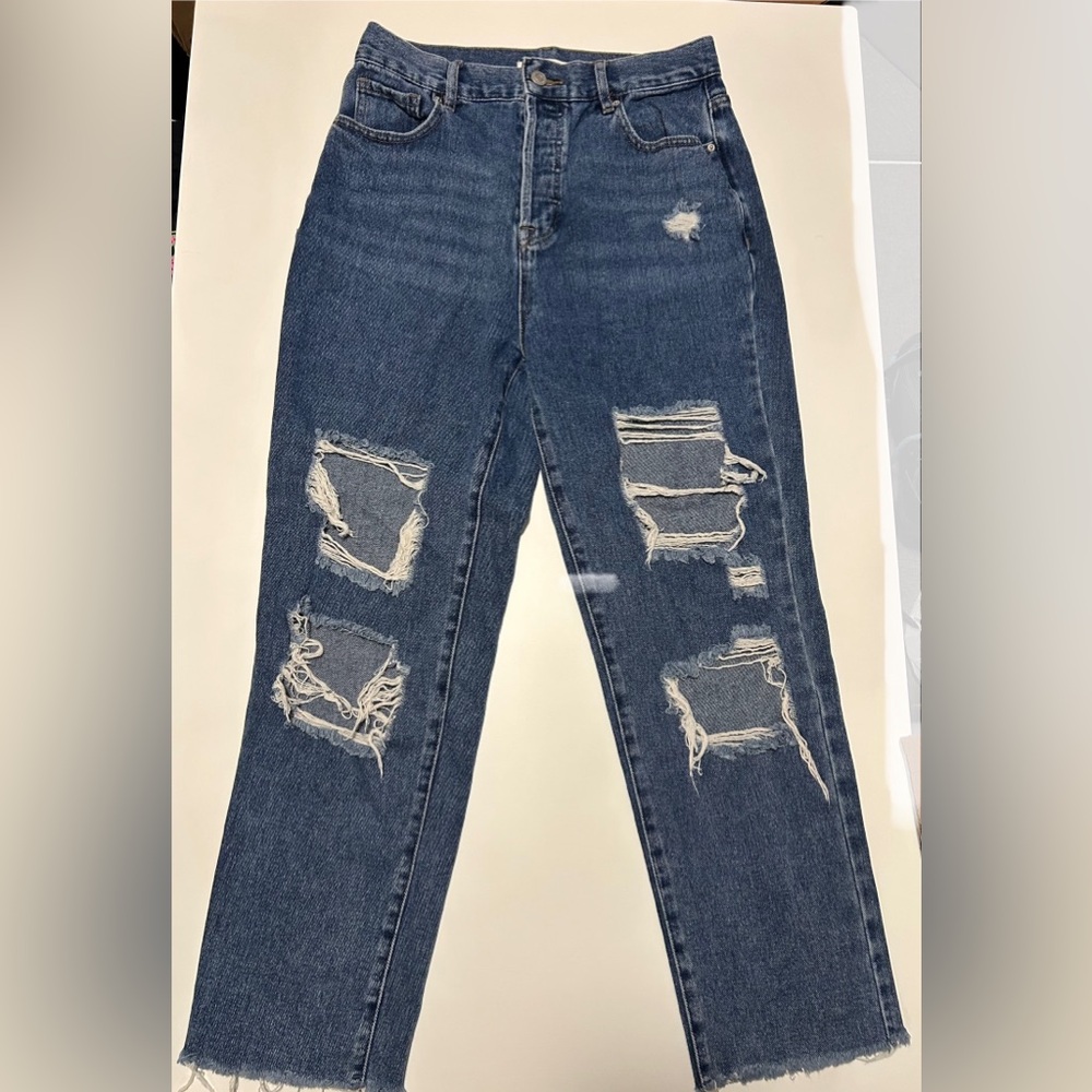 PAC SUN High Rise Straight dark Blue Jean size 28